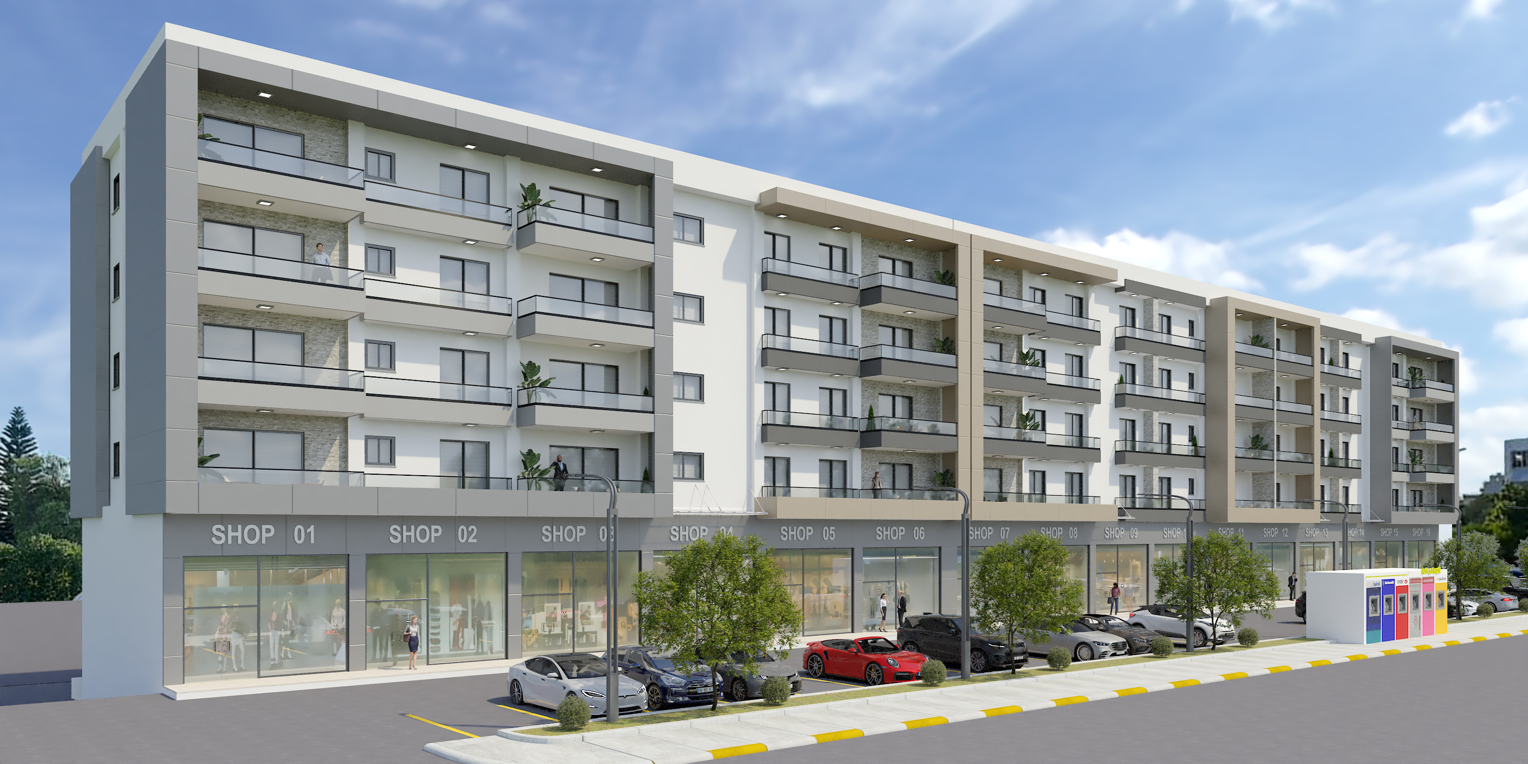 Opportunity 2+1 flat for sale in the central location of Lefkosa